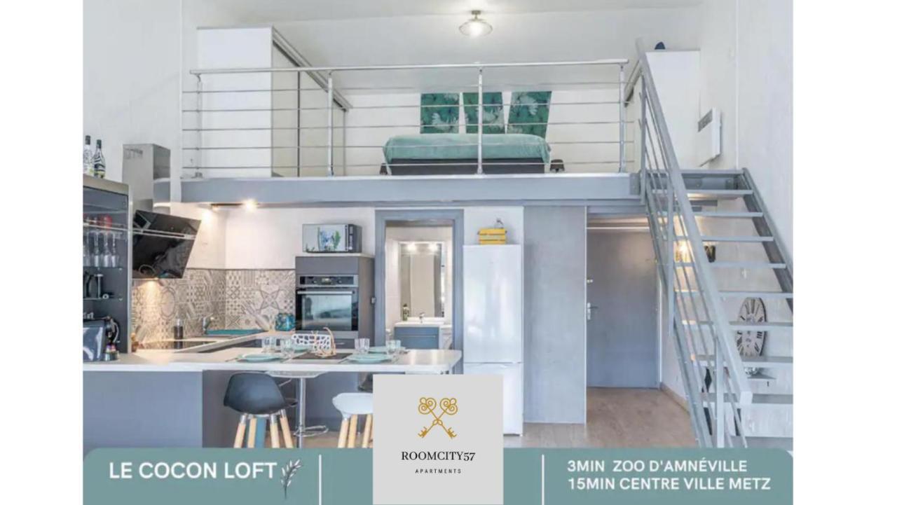 Le Cocon Loft Metz Luxembourg Un-Sejour-A-Part Apartment Amnéville Екстериор снимка